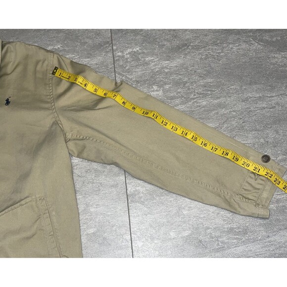 Polo Ralph Lauren XL 16-18 Vintage Chore Barn Husband Jacket Pockets Canvas - Picture 3 of 8